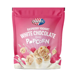 Jimmy's Chocolate Popcorn Greek Yoghurt Raspberry 120 Gram