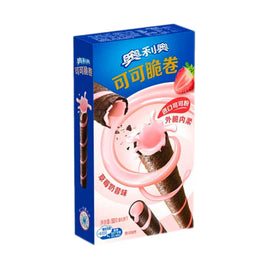 Oreo Cocoa Crisp Roll Strawberry 50 Gram